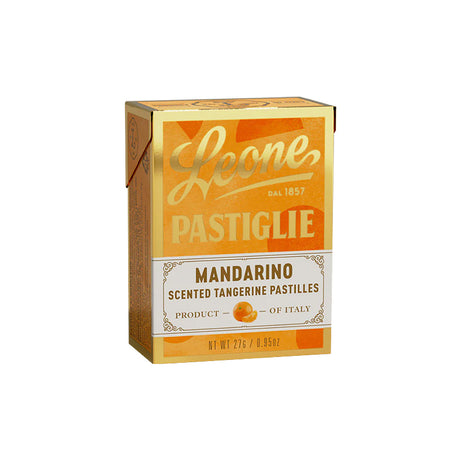 Leone Mandarin Pastilles 27g box | Italian Candies | Sabato Auckland