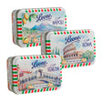 Leone Citrus Jellies in Italian Postcard Tin 100g | Italian Confectionery | New Zealand Delivery | Sabato Auckland