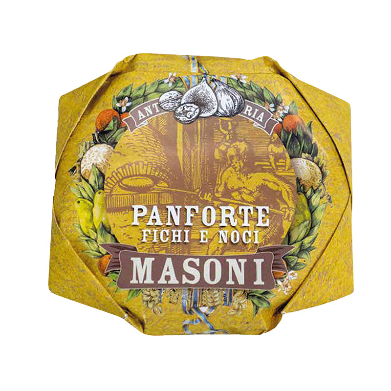 Masoni Fig & Walnut Panforte 450g | Traditional Italian Panforte | New Zealand Delivery | Sabato Auckland
