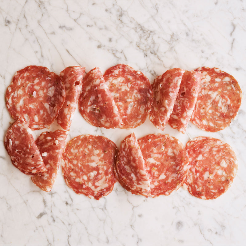 Salame Finocchiona ~ Sliced