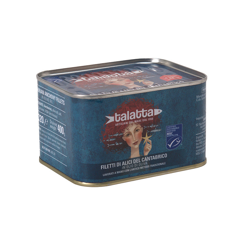 Tin of cantabrian anchovies in olive oil | Shop Sabato Auckland