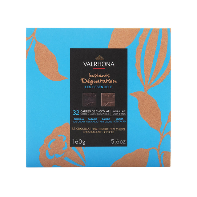 Valrhona Chocolate Squares Gift Box 32pc