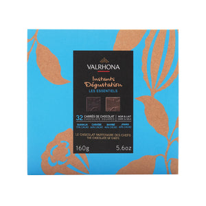 Load image into Gallery viewer, Valrhona Chocolate Squares Gift Box 32pc
