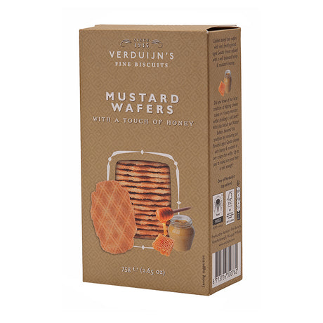 Verduijn's Mustard Wafers 75g | New Zealand Delivery | Sabato Auckland