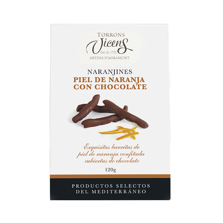 Vicens Naranjines Orange Sticks 120g | Spanish Chocolate & Confectionery | New Zealand Delivery | Sabato Auckland