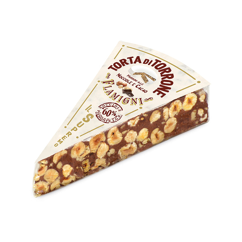 Flamigni Soft Chocolate Nougat with Hazelnuts | Italian Torrone & Confectionery | New Zealand Delivery | Sabato Auckland