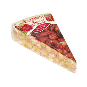 Flamigni Soft Nougat with 60% Almonds & Strawberry 150g | Italian Torrone & Confectionery | New Zealand Delivery | Sabato Auckland