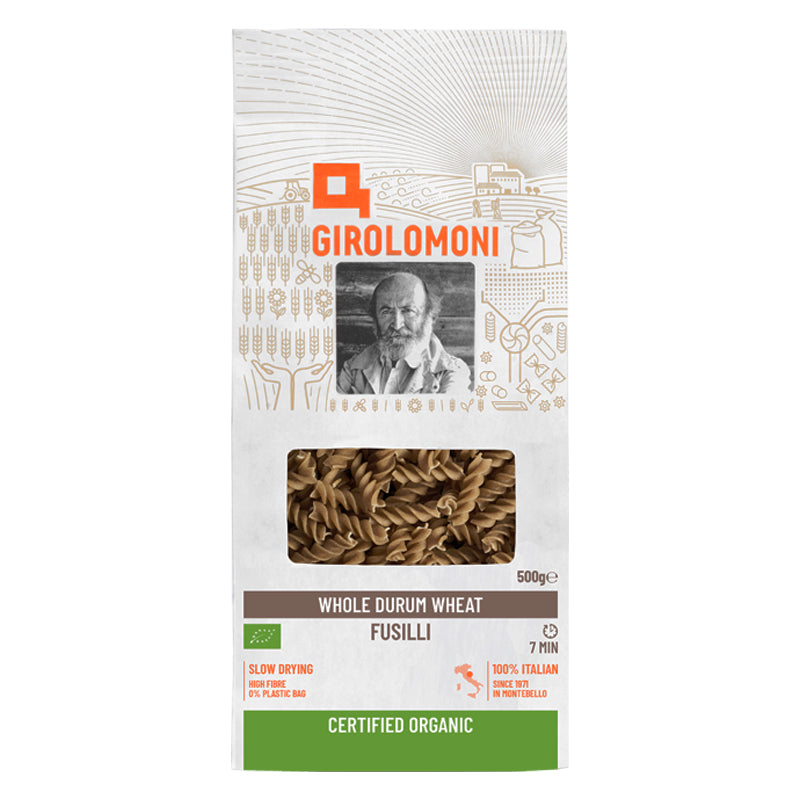 Girolomoni Grano Duro Fusilli Whole Wheat