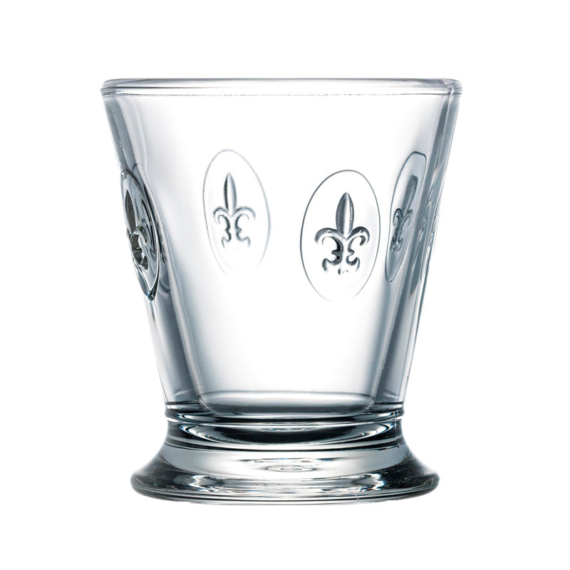 La Rochère Fleur de Lys Tumbler ~ Short | Buy La Rochere French glassware online from Sabato Auckland | New Zealand delivery
