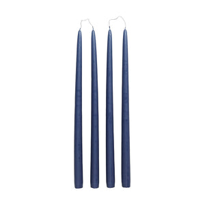 Load image into Gallery viewer, Broste Fine Taper Candles Set of 4 - Baja Blue
