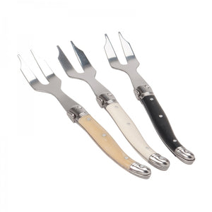 Laguiole Cheese Fork Short | Buy Laguiole French Cutlery Online | New Zealand Delivery | Sabato Auckland