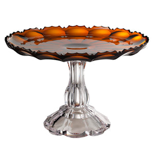 Load image into Gallery viewer, Marioluca Giusti Girasole Cake Stand Amber | Shop Online | New Zealand Delivery | Sabato Auckland
