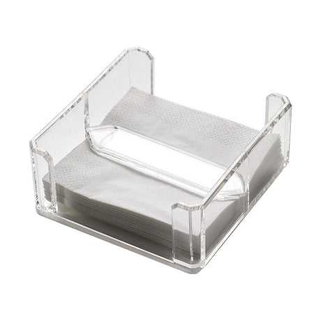 Marioluca Giusti Kaspar Napkin Holder Clear