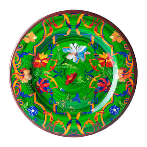 Marioluca Giusti Pancale Dinner Plate Green | Shop Online | New Zealand Delivery | Sabato Auckland