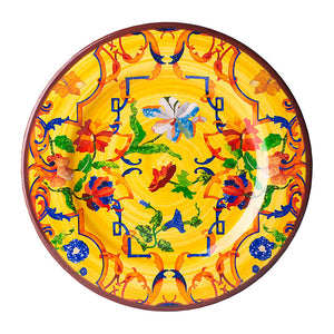 Marioluca Giusti Pancale Dinner Plate Yellow | Shop Online | New Zealand Delivery | Sabato Auckland