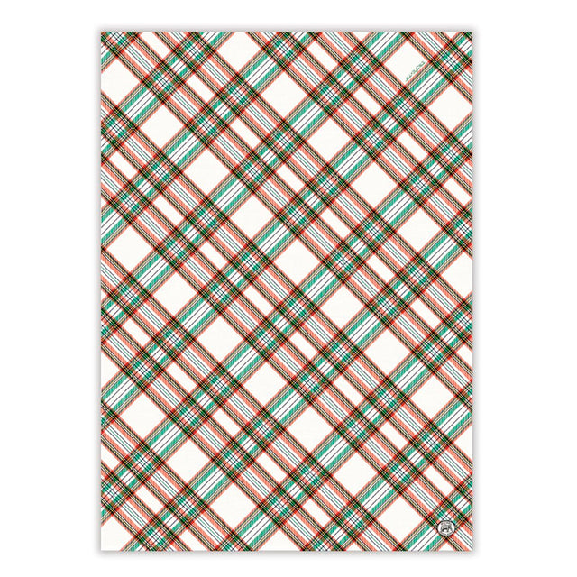 Michel Design Works Tea Towel ~ Vintage Plaid | Christmas Gift Ideas | New Zealand Delivery | Sabato Auckland