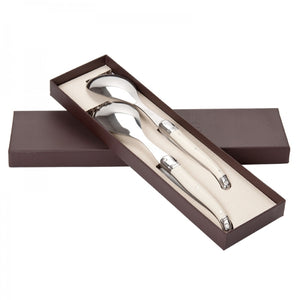 Load image into Gallery viewer, Laguiole Salad Servers Ivory | Buy Laguiole French Cutlery Online | New Zealand Delivery | Sabato Auckland
