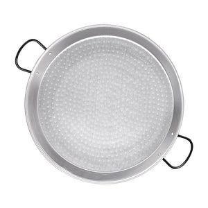 Load image into Gallery viewer, Vaello Polished Steel Paella Pan 38cm
