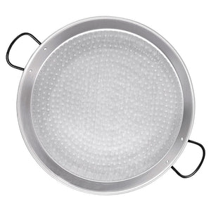 Load image into Gallery viewer, Vaello Polished Steel Paella Pan 46cm
