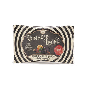 Leone Orange Liquorice Gummies ~ Sugar-Free | Italian Confectionery | New Zealand Delivery | Sabato Auckland