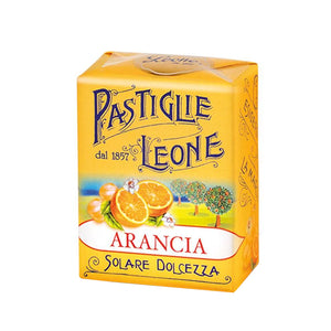 Leone Orange Pastilles 30g | Italian Confectionery | New Zealand Delivery | Sabato Auckland