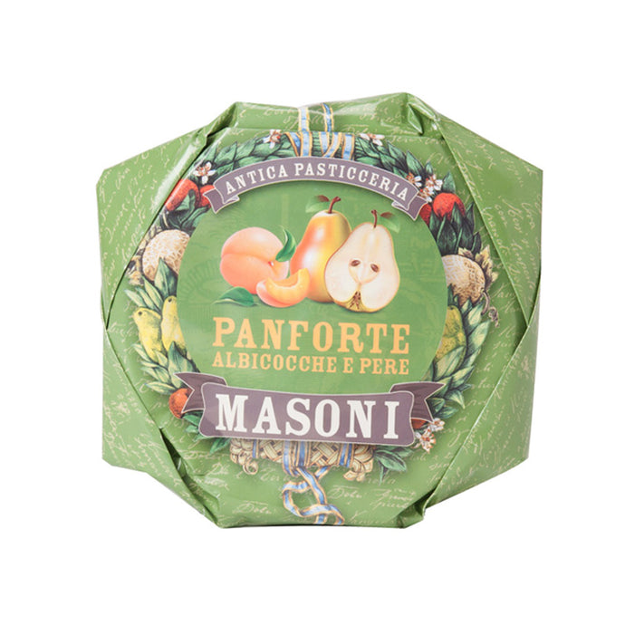 Masoni Apricot & Pear Panforte 250g | Artisan Italian Panforte | New Zealand Delivery | Sabato Auckland