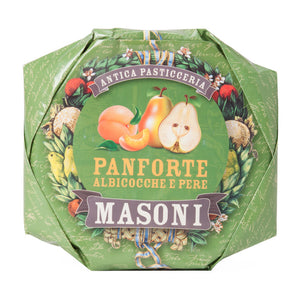 Masoni Apricot & Pear Panforte 450g | Artisan Italian Panforte | New Zealand Delivery | Sabato Auckland