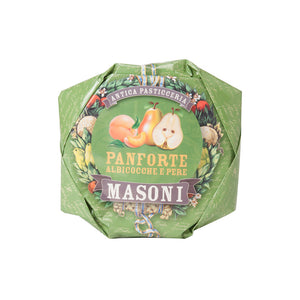 Masoni Apricot & Pear Panforte 100g | Artisan Italian Panforte | New Zealand Delivery | Sabato Auckland