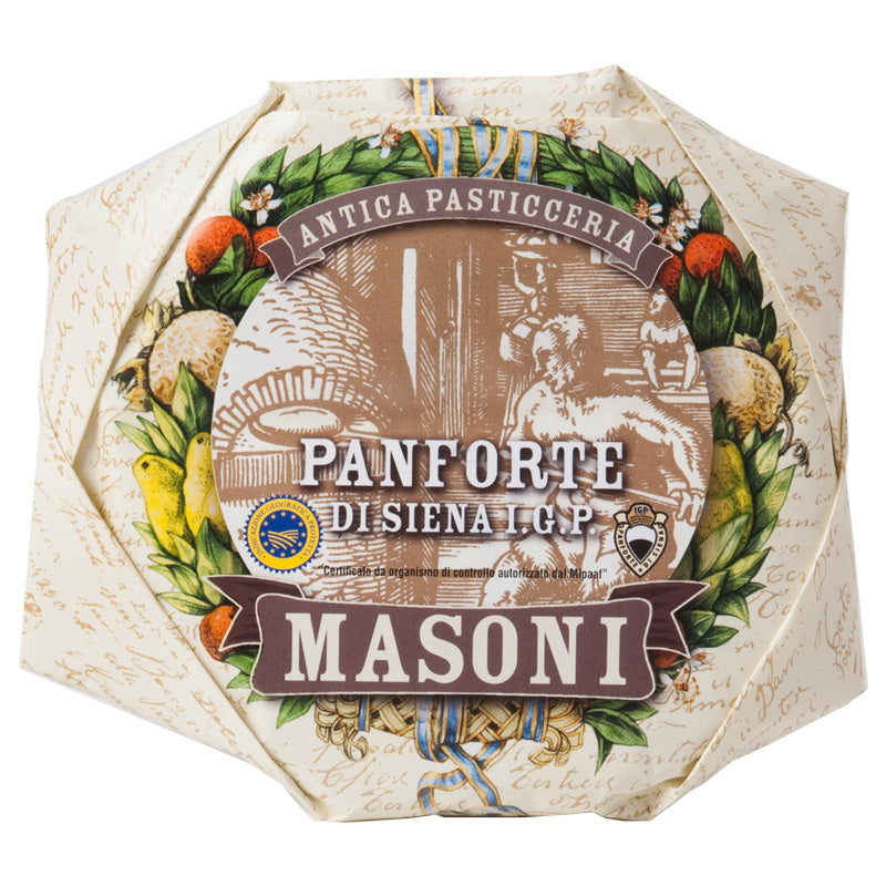 Masoni Panforte di Siena 450g | Traditional Italian Panforte | New Zealand Delivery | Sabato Auckland