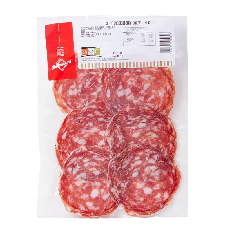 Salame Finocchiona ~ Sliced