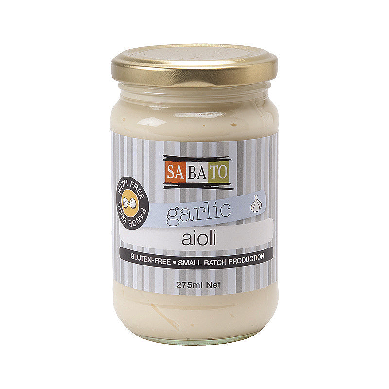 Sabato Garlic Aioli 275ml | Sabato Auckland, New Zealand