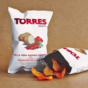 Torres premium Spanish potato chips with paprika | Shop online | NZ Delivery | Sabato Auckland