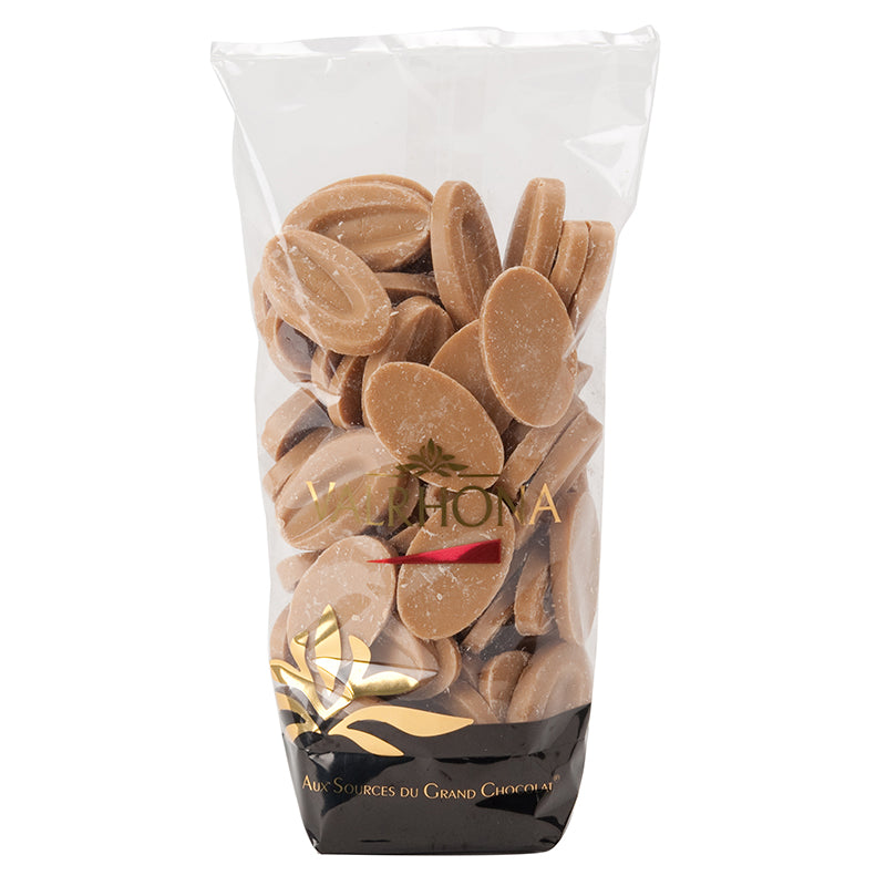 Valrhona Dulcey 35% Blond Couverture Chocolate Feves