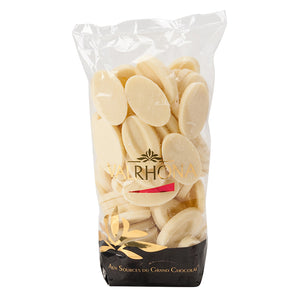 Valrhona Ivoire White Chocolate Fèves 250g | French Chocolate New Zealand | Sabato Auckland