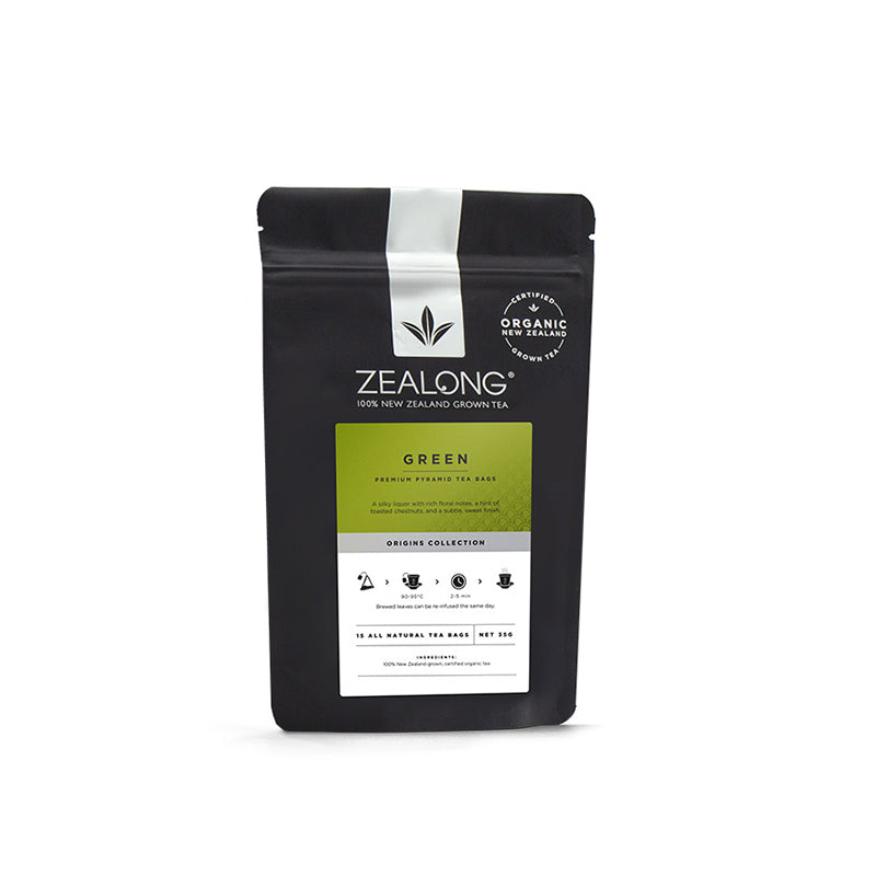 Zealong Organic Tea Bags ~ Green Tea