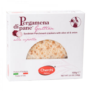 Cherchi Sardinian Parchment Crackers Onion