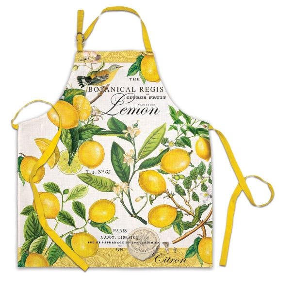 Citrus Chef Style Apron. Made with assorted Lemon, cheapest Lime and Orange Fabrics, Handmade Apron, Free Shipping