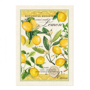 Michel Design Works Tea Towel ~ Lemon